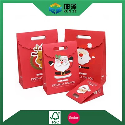 Weihnachtsgeschenk-Papiertüte