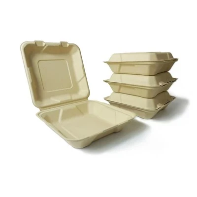 Lunchbox aus Bambusfaser