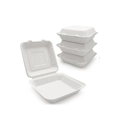 Bagasse-Clamshell-Box
